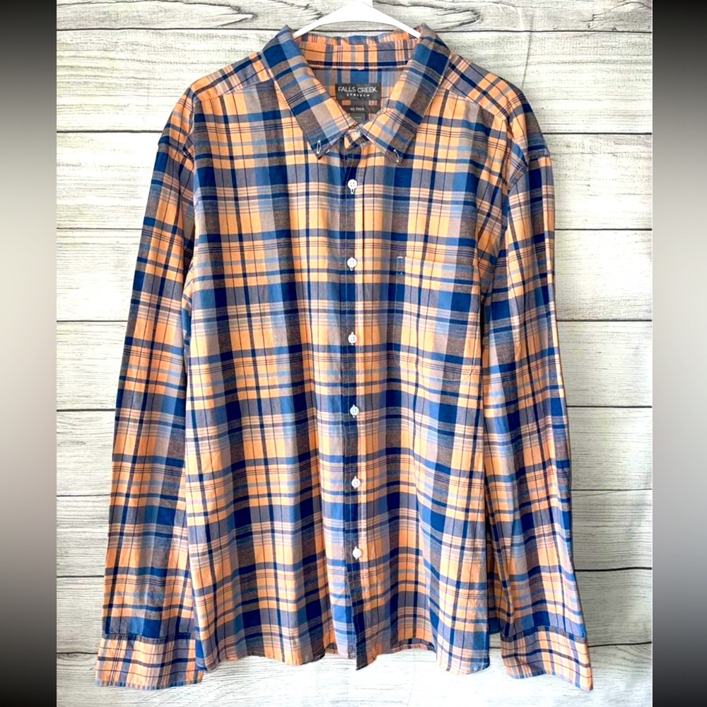 Men’s Plaid Button Up